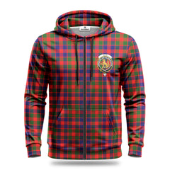 Gow (or McGouan) Tartan Crest Hoodie