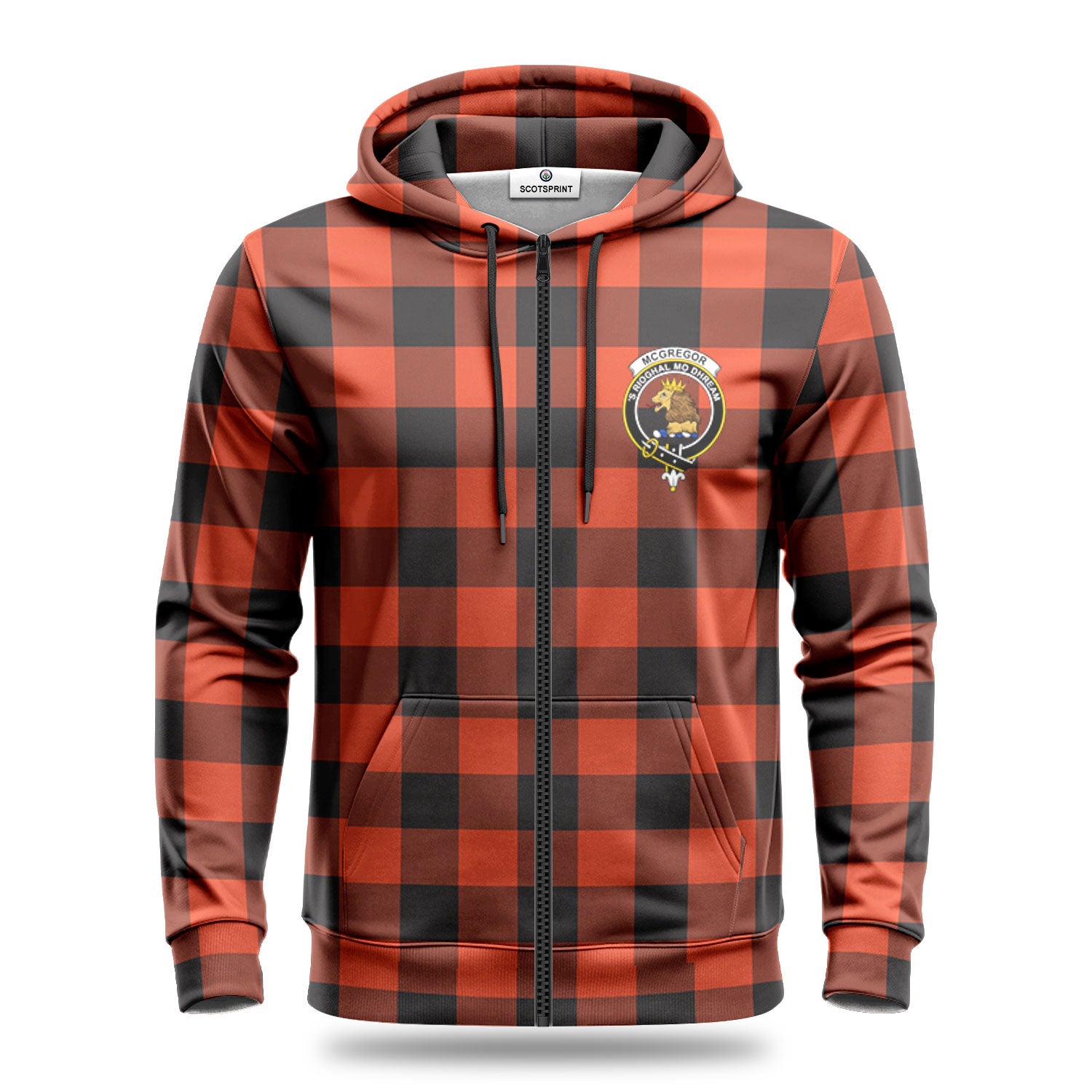 McGregor Rob Roy Ancient Tartan Crest Hoodie