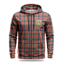 McPherson Ancient Tartan Crest Hoodie