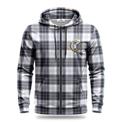 McRae Dress Modern Tartan Crest Hoodie