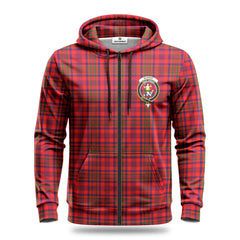 Murray of Tulloch Modern Tartan Crest Hoodie