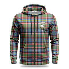 Norvel (or Norvill) Tartan Crest Hoodie