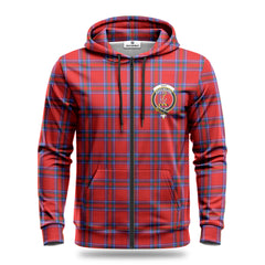 Rait Tartan Crest Hoodie