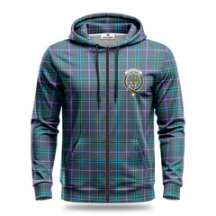 Sandilands Tartan Crest Hoodie