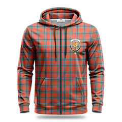 Sinclair Ancient Tartan Crest Hoodie