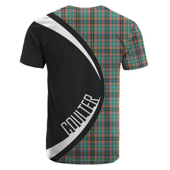 Coulter Tartan Crest T-shirt - Circle Style