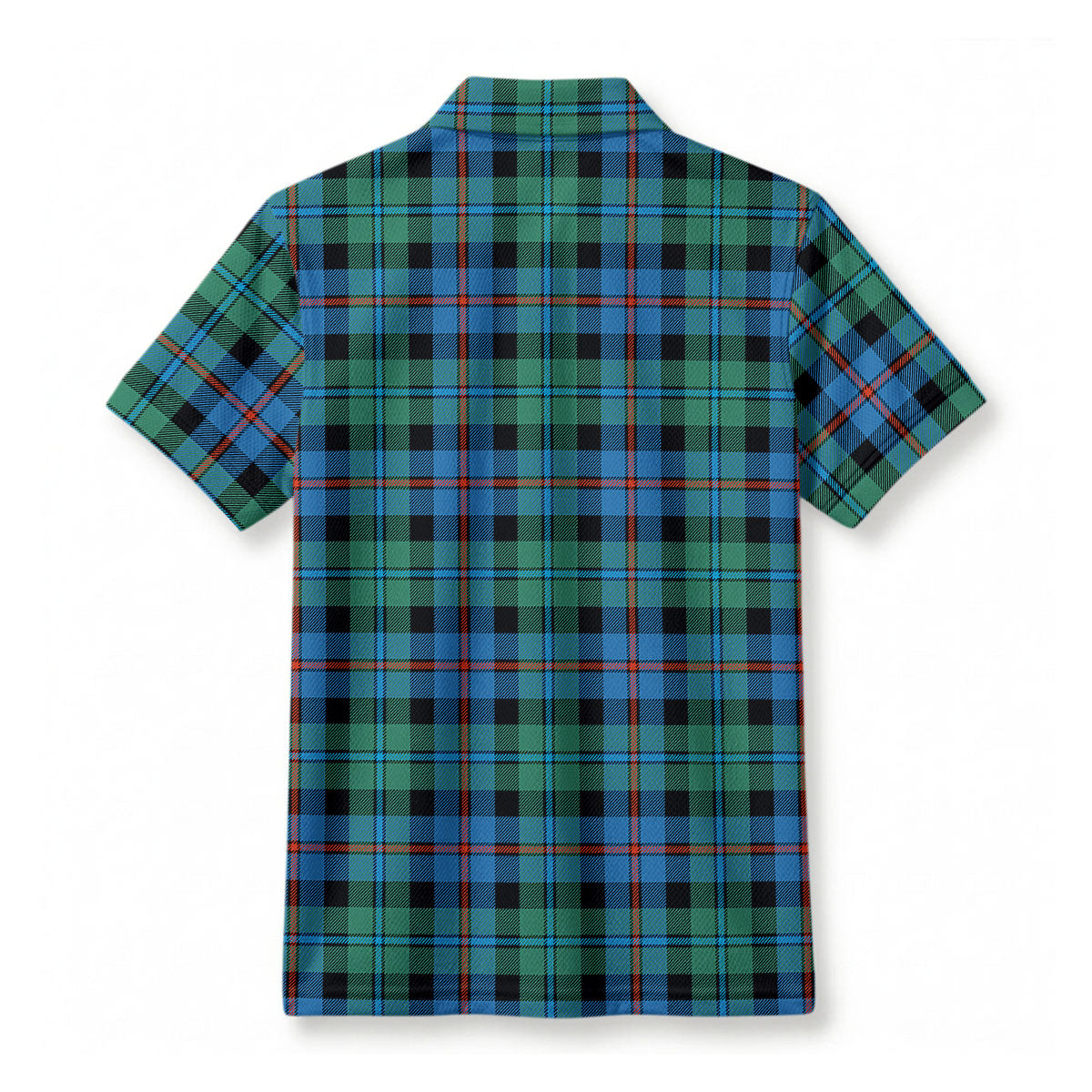 Campbell of Cawdor Ancient Tartan Crest Birdseye Mesh Polo Shirt