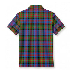Carnegie Ancient Tartan Crest Birdseye Mesh Polo Shirt