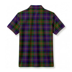 Chalmers Tartan Crest Birdseye Mesh Polo Shirt