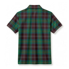Chisholm Hunting Ancient Tartan Crest Birdseye Mesh Polo Shirt