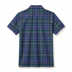 Cooper Ancient Tartan Crest Birdseye Mesh Polo Shirt