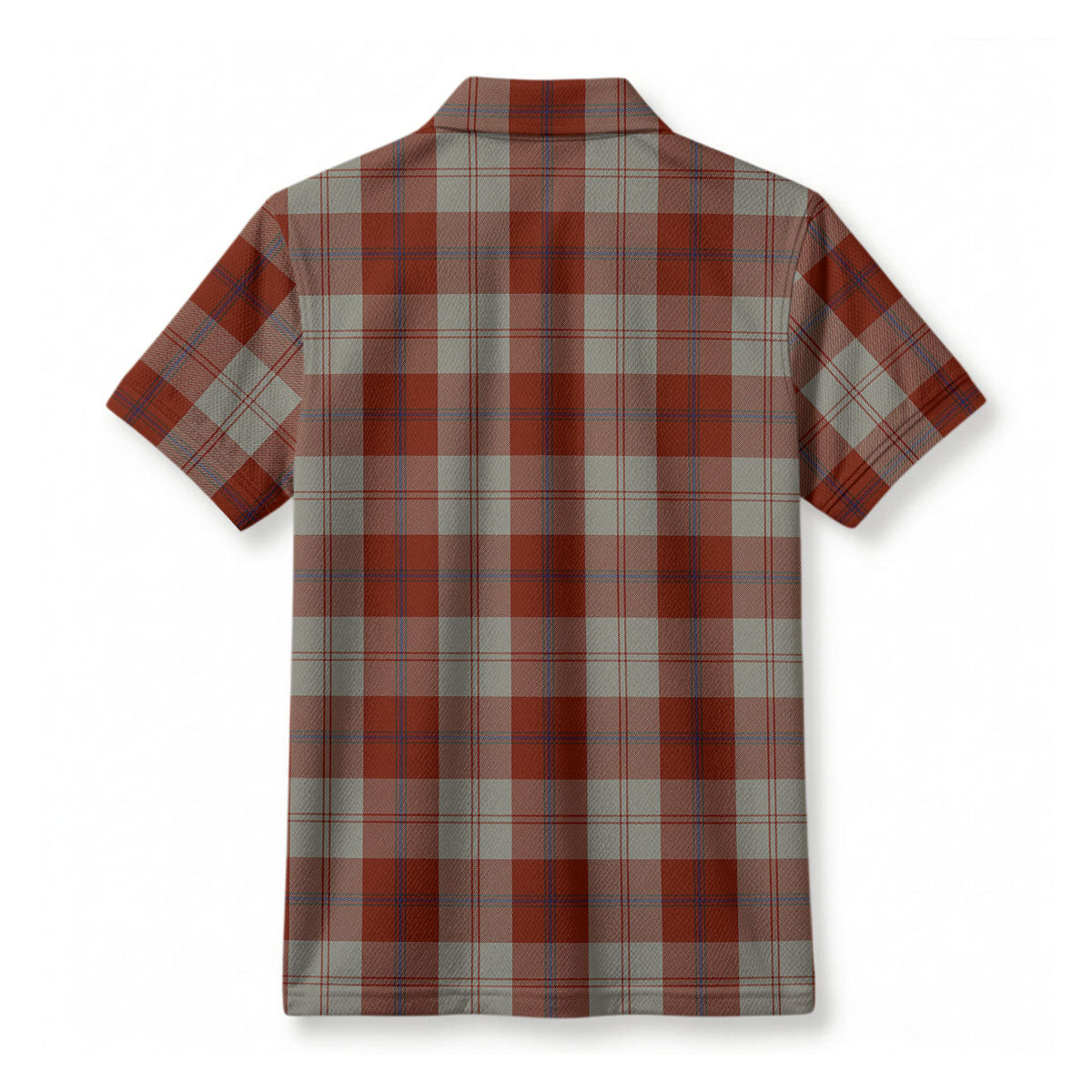 Davidson Dress Dancers Tartan Crest Birdseye Mesh Polo Shirt