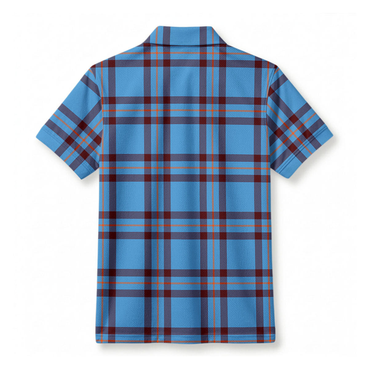 Elliot Ancient Tartan Crest Birdseye Mesh Polo Shirt