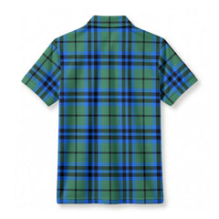 Falconer Tartan Crest Birdseye Mesh Polo Shirt