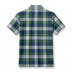 Gordon Dress Ancient Tartan Crest Birdseye Mesh Polo Shirt