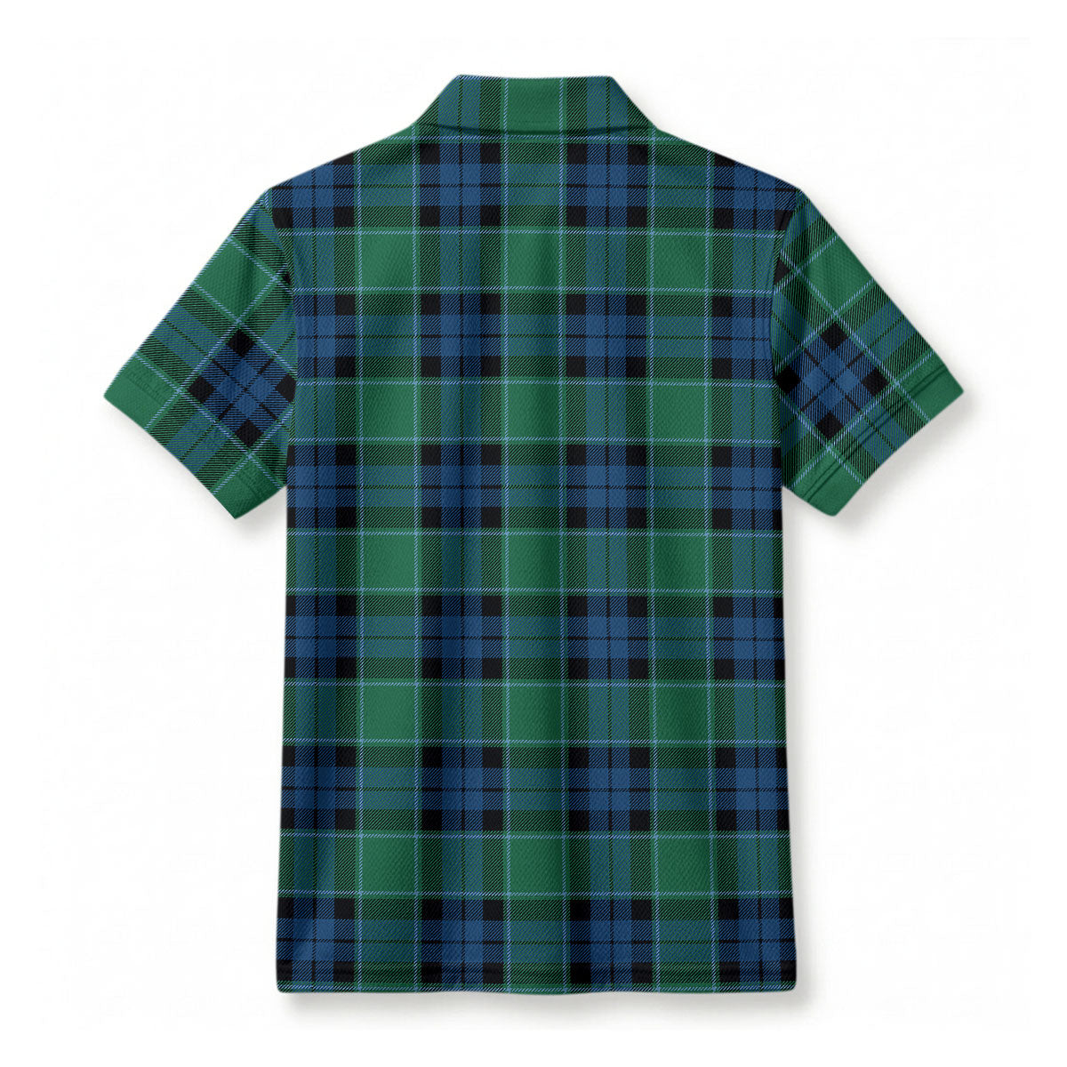 Graham of Menteith Ancient Tartan Crest Birdseye Mesh Polo Shirt