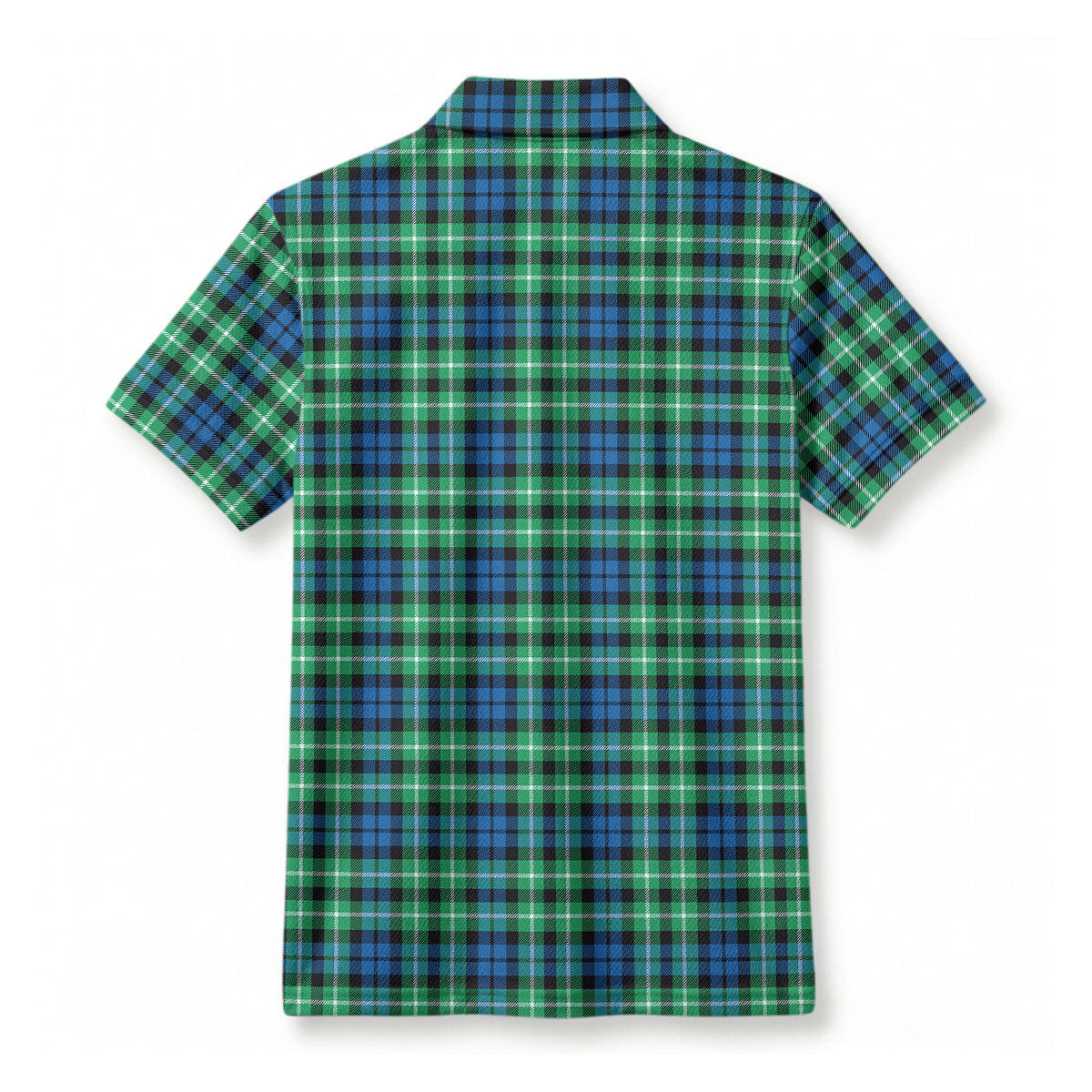 Graham of Montrose Ancient Tartan Crest Birdseye Mesh Polo Shirt