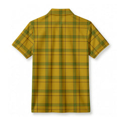 Houston Tartan Crest Birdseye Mesh Polo Shirt