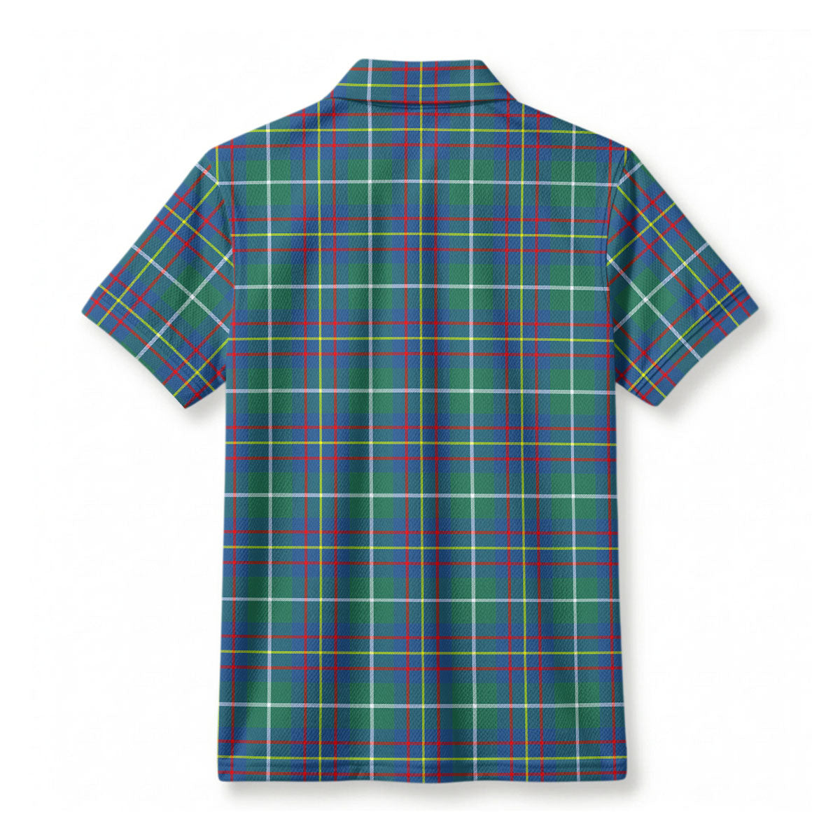 Inglis Ancient Tartan Crest Birdseye Mesh Polo Shirt