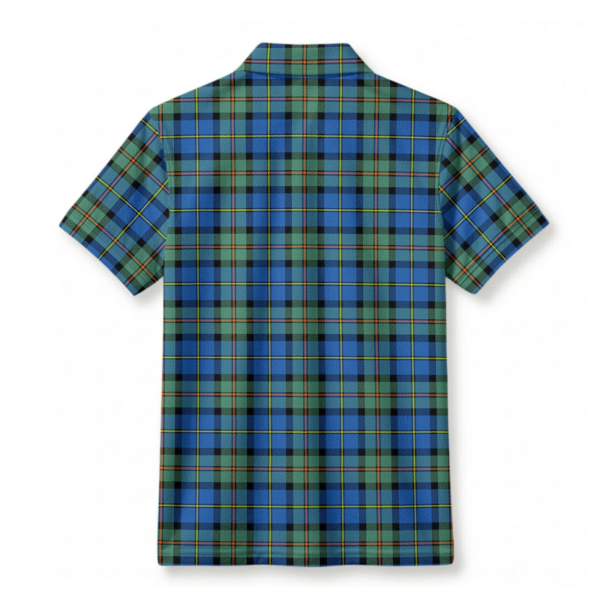 MacLeod of Harris Ancient Tartan Crest Birdseye Mesh Polo Shirt