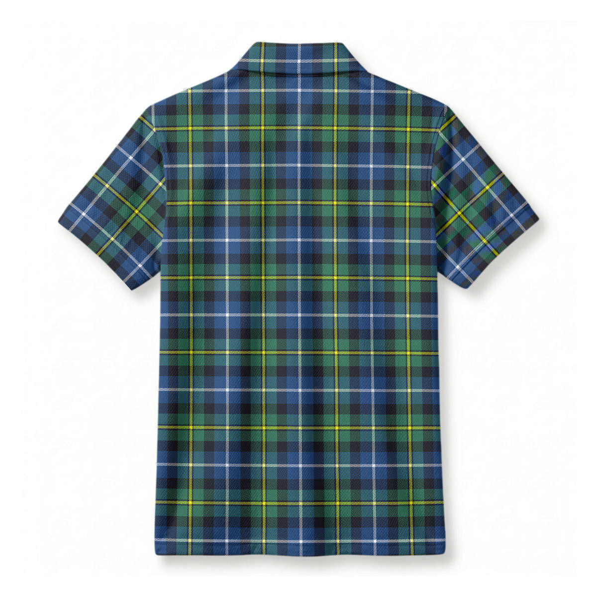 MacNeil of Barra Ancient Tartan Crest Birdseye Mesh Polo Shirt