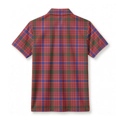 MacRae Ancient Tartan Crest Birdseye Mesh Polo Shirt