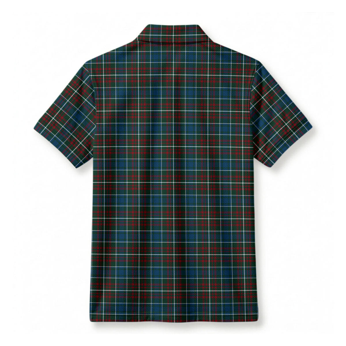 McConnell Tartan Crest Birdseye Mesh Polo Shirt