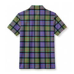 McDonald Ancient Tartan Crest Birdseye Mesh Polo Shirt