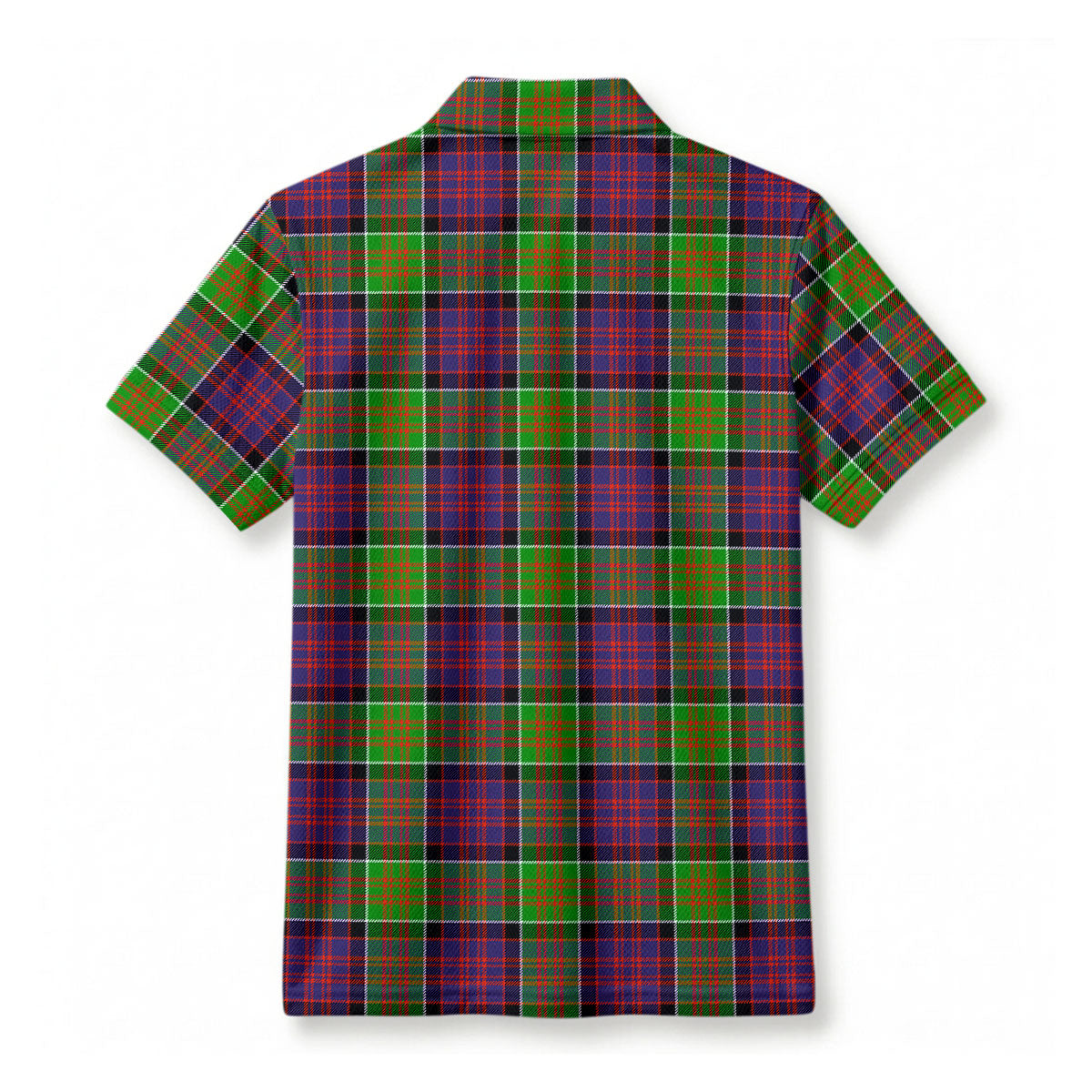 McDonald (Clan Ranald) Tartan Crest Birdseye Mesh Polo Shirt