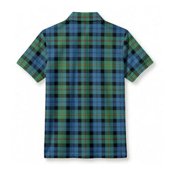 McEwan Ancient Tartan Crest Birdseye Mesh Polo Shirt