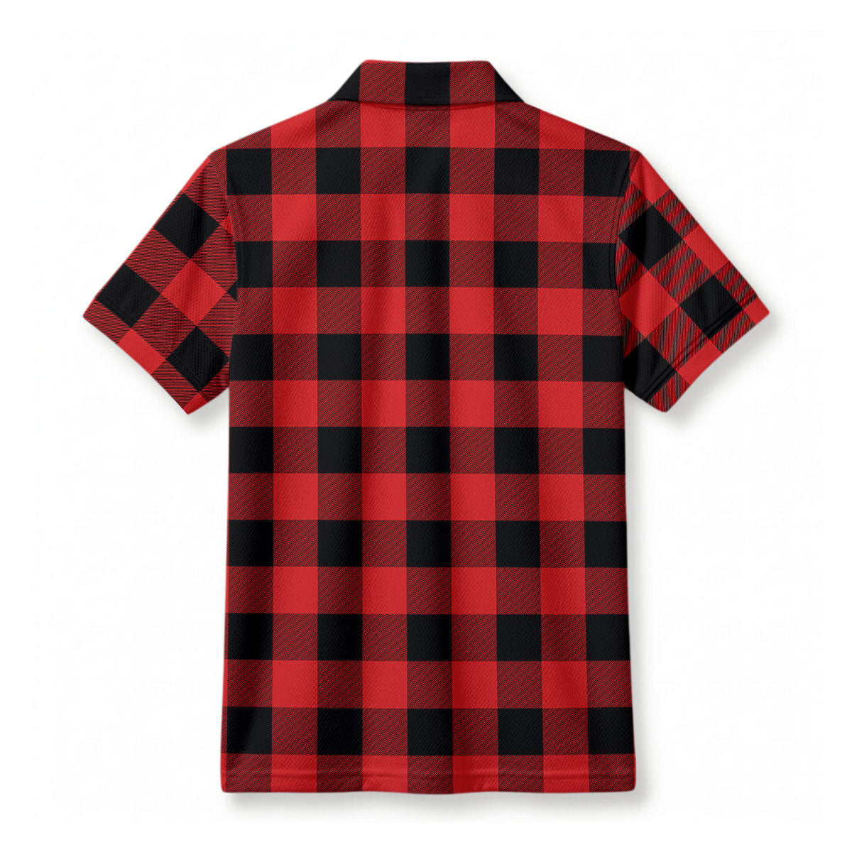McGregor Rob Roy Modern Tartan Crest Birdseye Mesh Polo Shirt