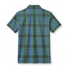 McInnes Ancient Tartan Crest Birdseye Mesh Polo Shirt