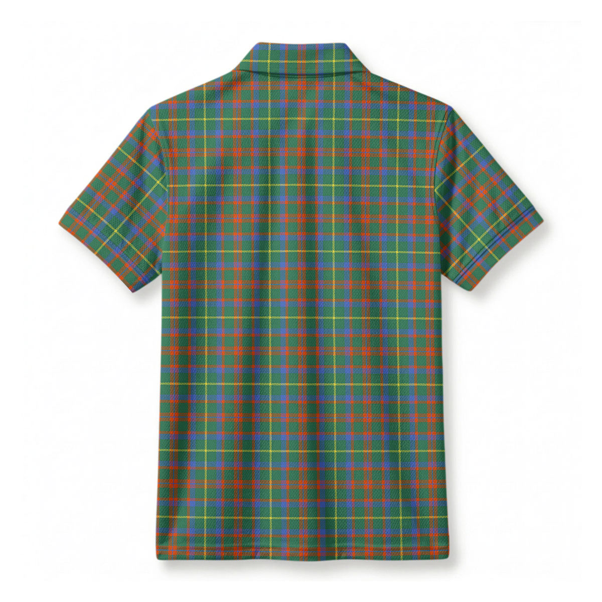 McIntosh Hunting Ancient Tartan Crest Birdseye Mesh Polo Shirt