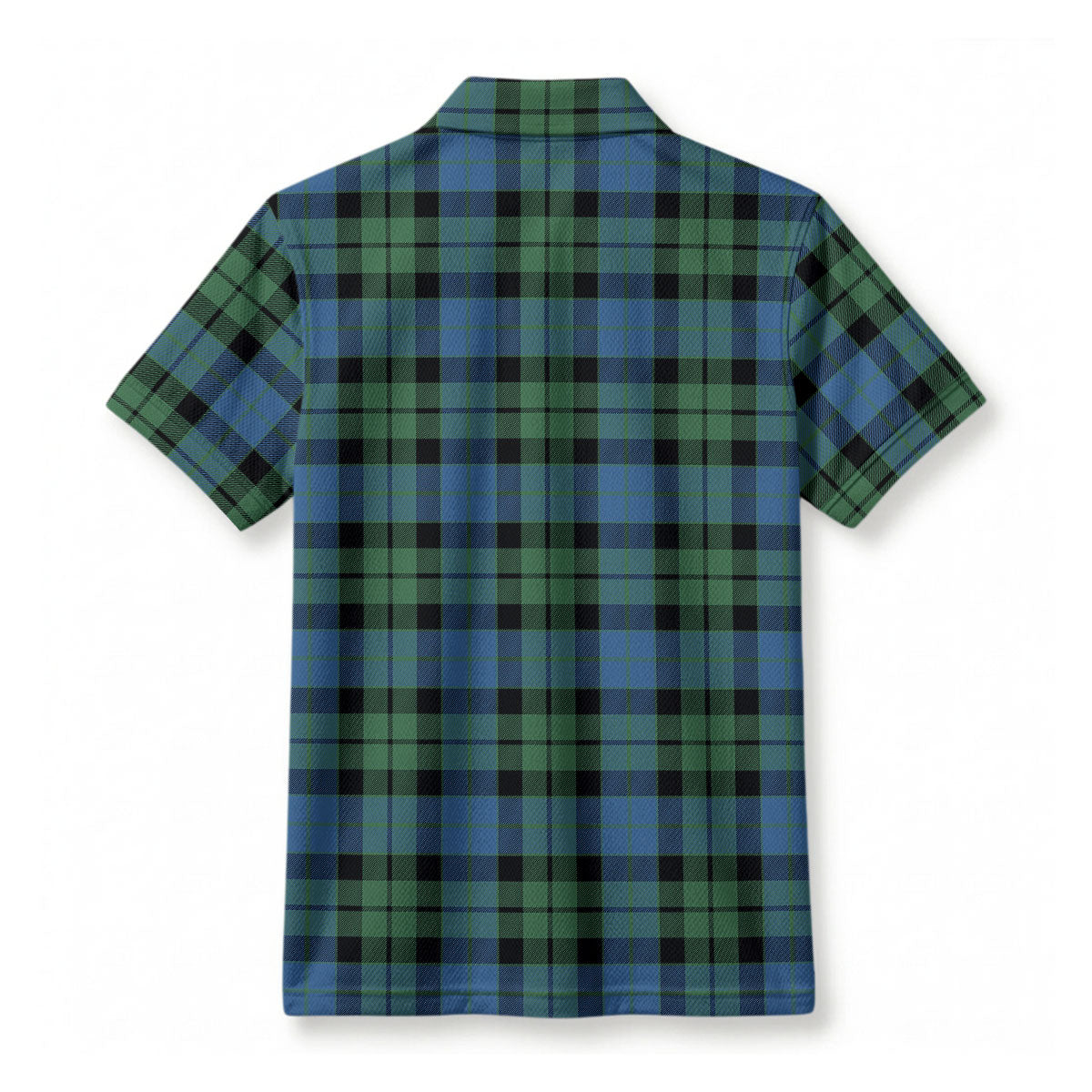 McKay Ancient Tartan Crest Birdseye Mesh Polo Shirt