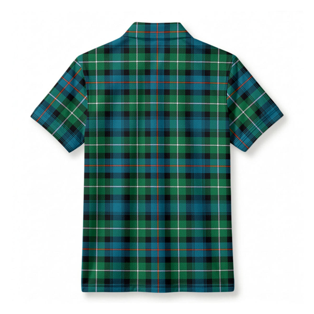McKenzie Ancient Tartan Crest Birdseye Mesh Polo Shirt