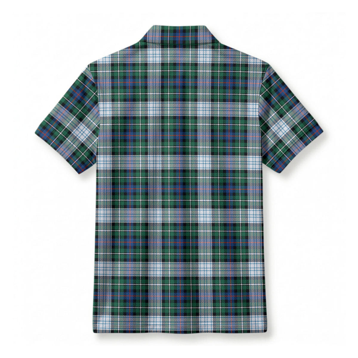 McKenzie Dress Ancient Tartan Crest Birdseye Mesh Polo Shirt