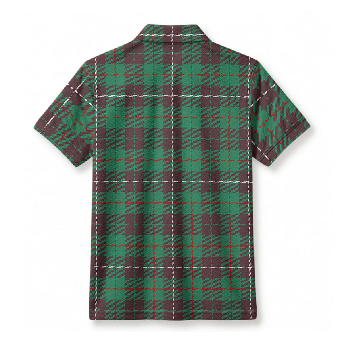 McKinnon Hunting Ancient Tartan Crest Birdseye Mesh Polo Shirt