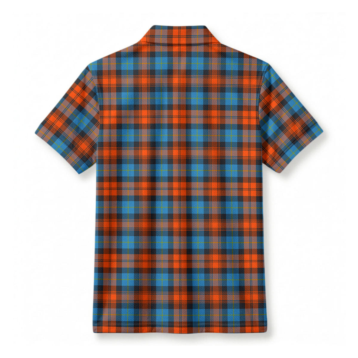 McLachlan Ancient Tartan Crest Birdseye Mesh Polo Shirt