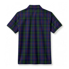 McLafferty Tartan Crest Birdseye Mesh Polo Shirt