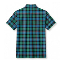 Mitchell Ancient Tartan Crest Birdseye Mesh Polo Shirt