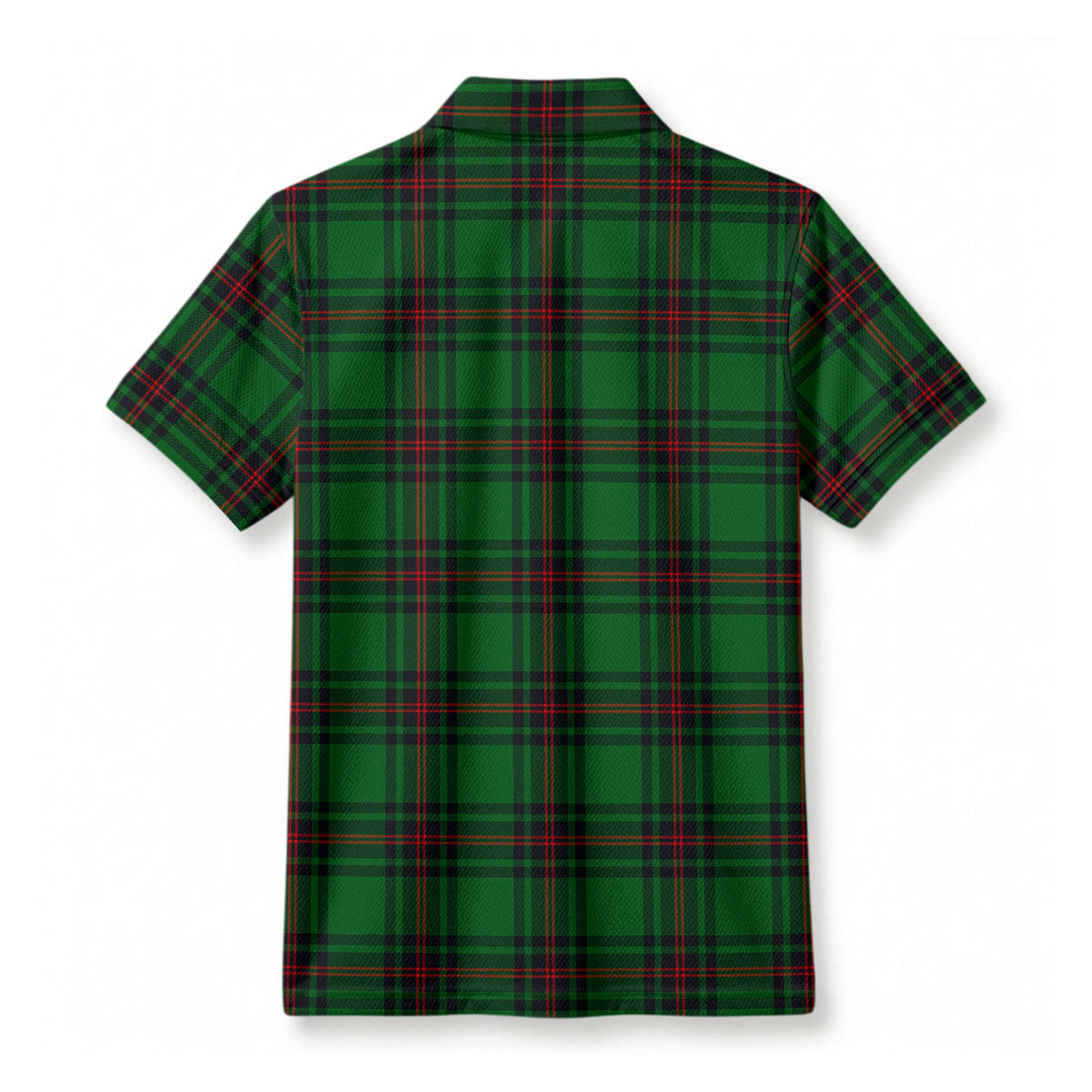 Primrose Tartan Crest Birdseye Mesh Polo Shirt