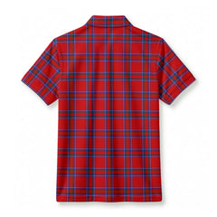 Rait Tartan Crest Birdseye Mesh Polo Shirt