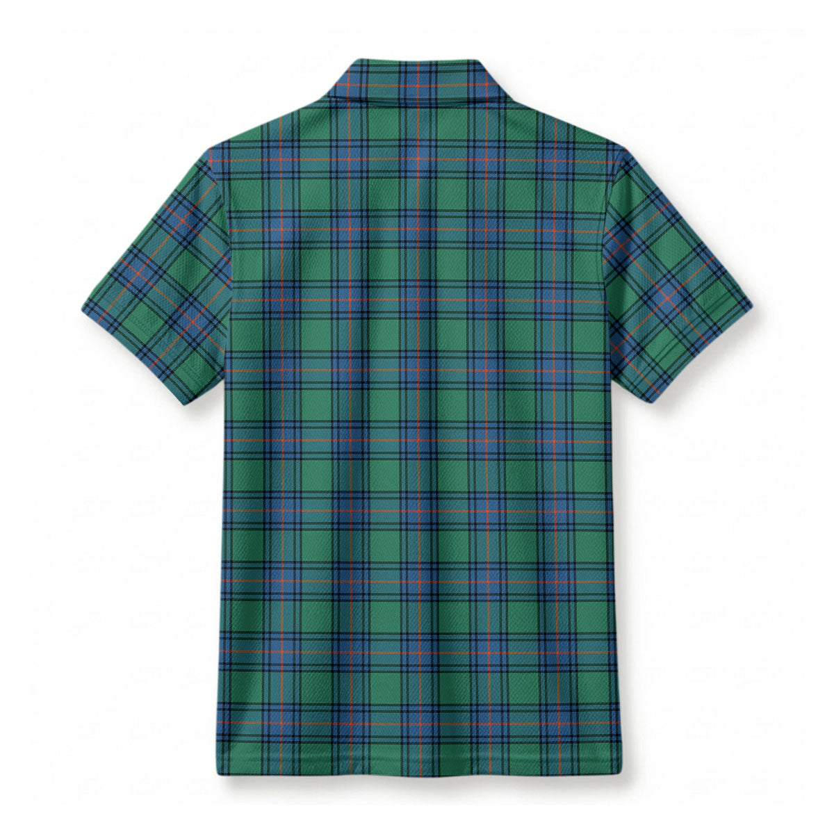 Shaw (of Sauchie) Ancient Tartan Crest Birdseye Mesh Polo Shirt