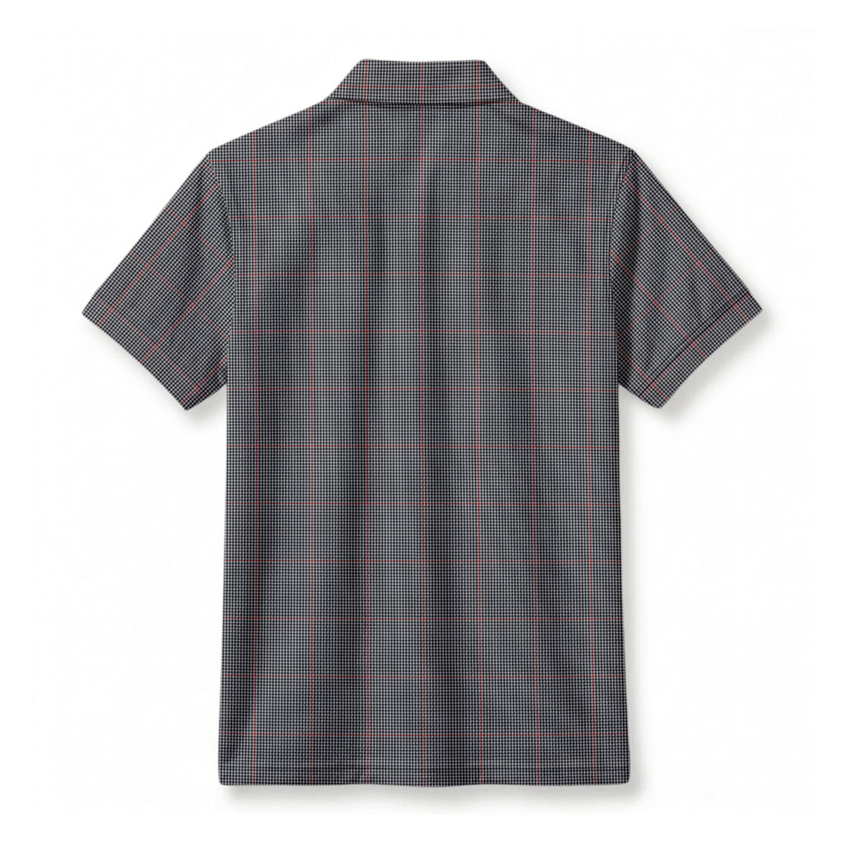 Shepherd Tartan Crest Birdseye Mesh Polo Shirt