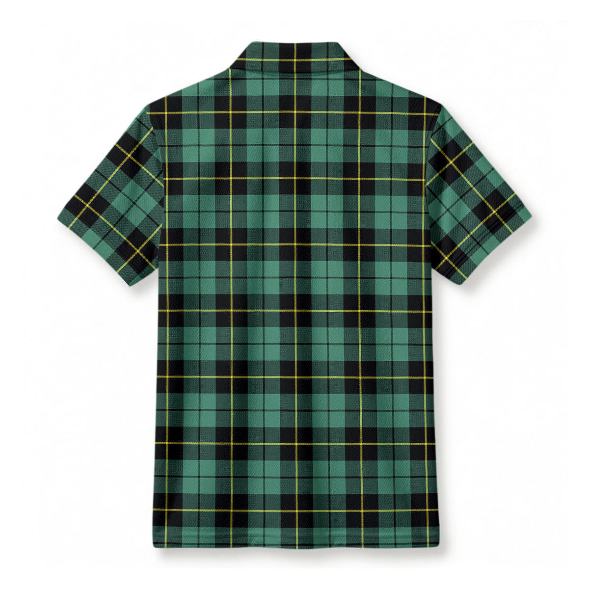 Wallace Hunting Ancient Tartan Crest Birdseye Mesh Polo Shirt
