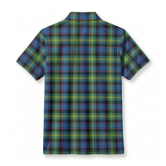 Watson Ancient Tartan Crest Birdseye Mesh Polo Shirt