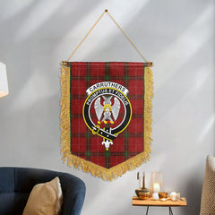 Carruthers Tartan Crest Wall Hanging Banner