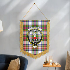 Dennistoun Tartan Crest Wall Hanging Banner