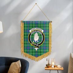 Duncanson Tartan Crest Wall Hanging Banner