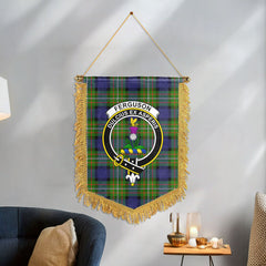 Ferguson Tartan Crest Wall Hanging Banner